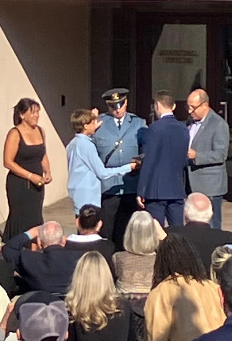 Chief Frazee Swearing In 10/11/2024