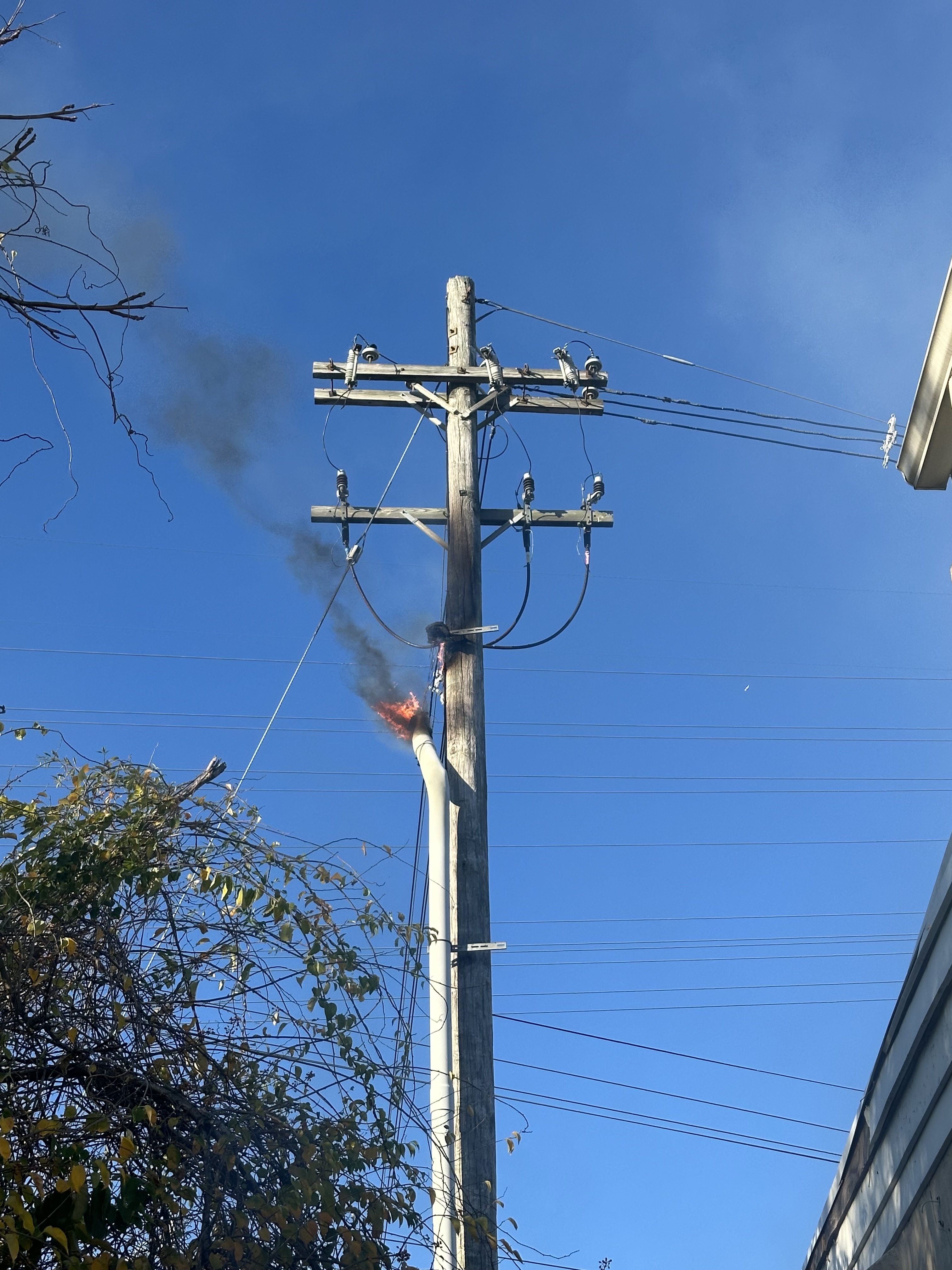 11/16/2024 Electrical Line Fire