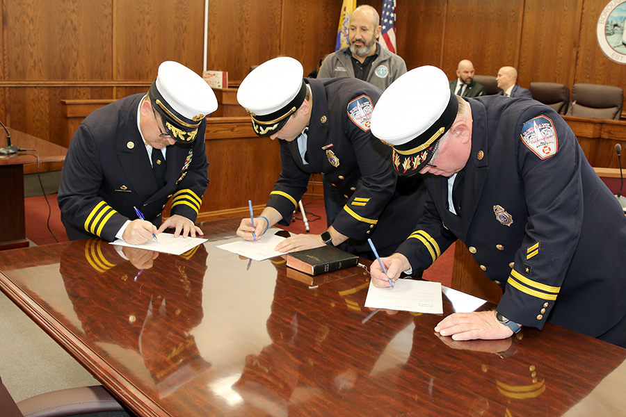 2025 RBFD Chiefs Swearing In